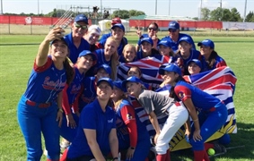 It's a four-peat for Team BC in women's softball 
